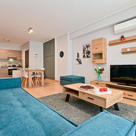 Apartament Modern Flat In The Heart Of Port Of Pireus Zewnętrze zdjęcie