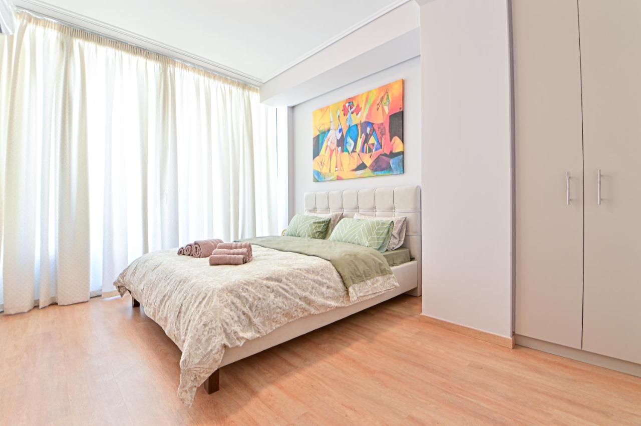 Apartament Modern Flat In The Heart Of Port Of Pireus Zewnętrze zdjęcie